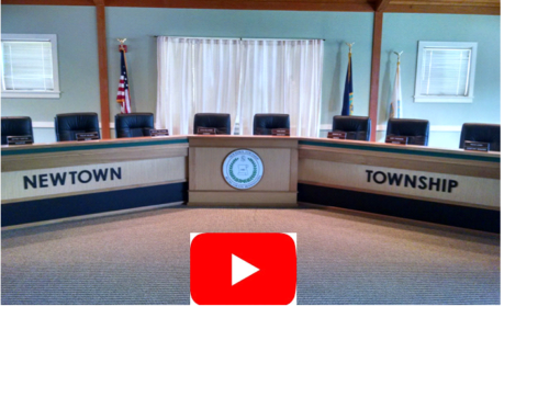 Newtown Township Board of Supervisors Goes YouTube Live